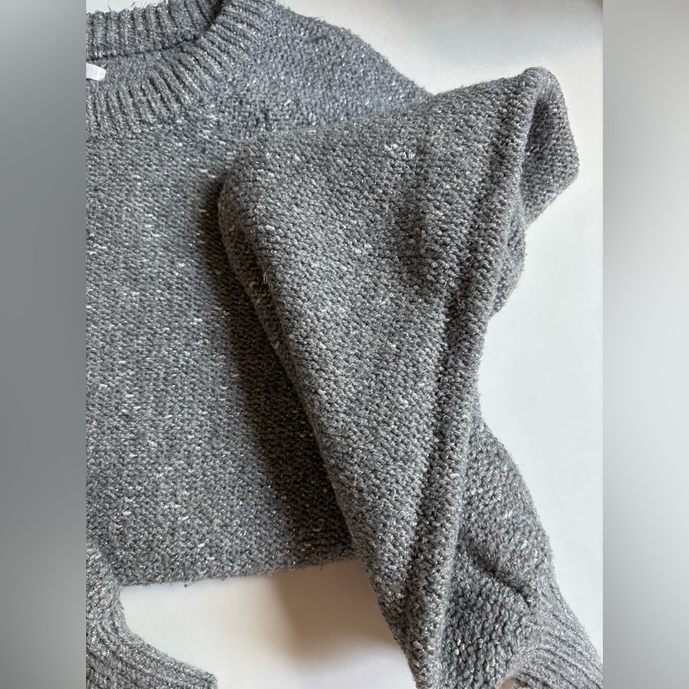 LC Lauren Conrad Heather Gray Women's Sweater - Picture 8 of 14